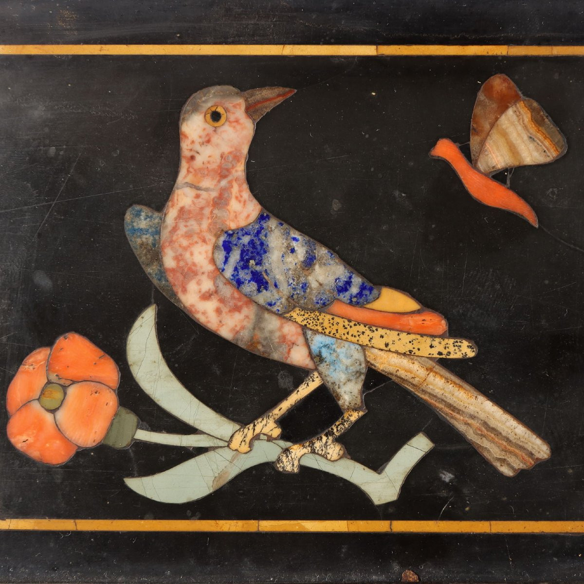 Quattro formelle in commesso fiorentino. Firenze, prima metà XVII secolo.-photo-8