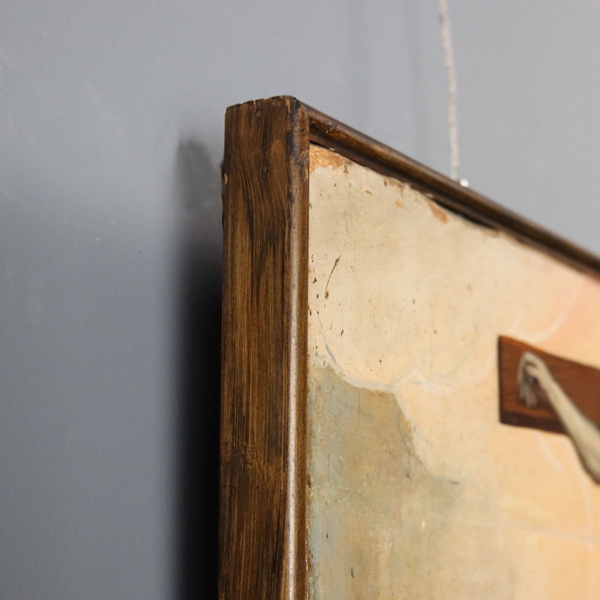 Dipinto Cristo Crocifisso con Santi-photo-6