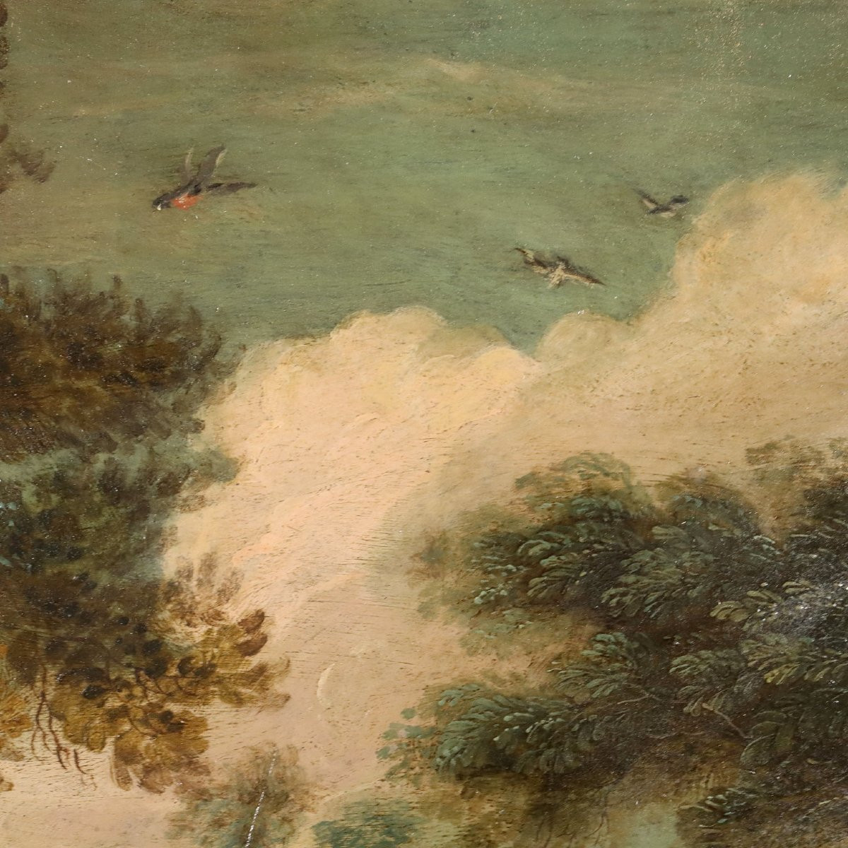 Dipinto con Scena di Guarigione XVII Secolo-photo-3