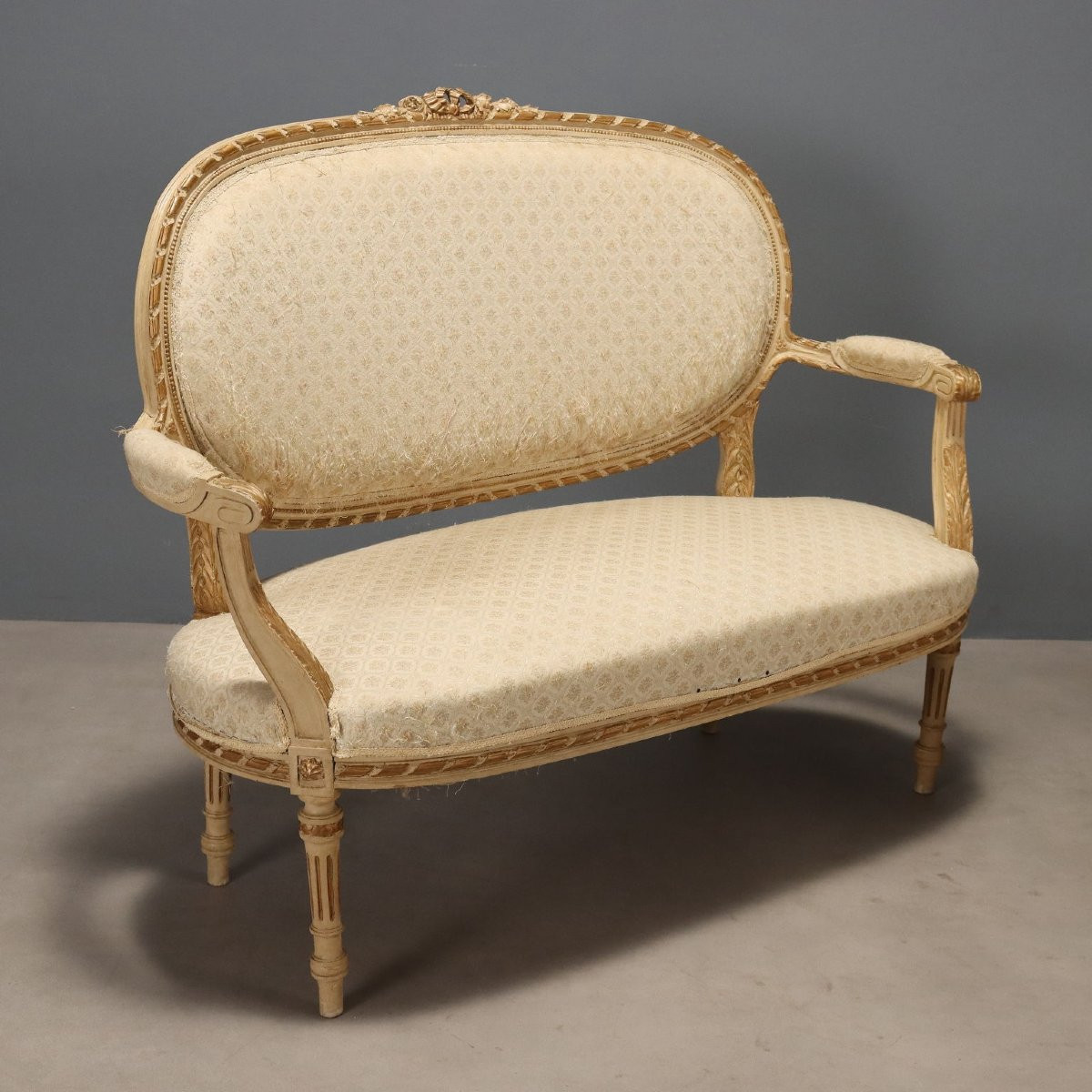 Salottino Neoclassico Italia Fine XIX Secolo-photo-4