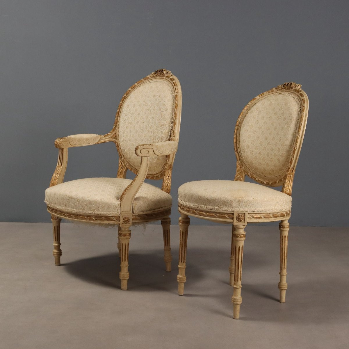 Salottino Neoclassico Italia Fine XIX Secolo-photo-1