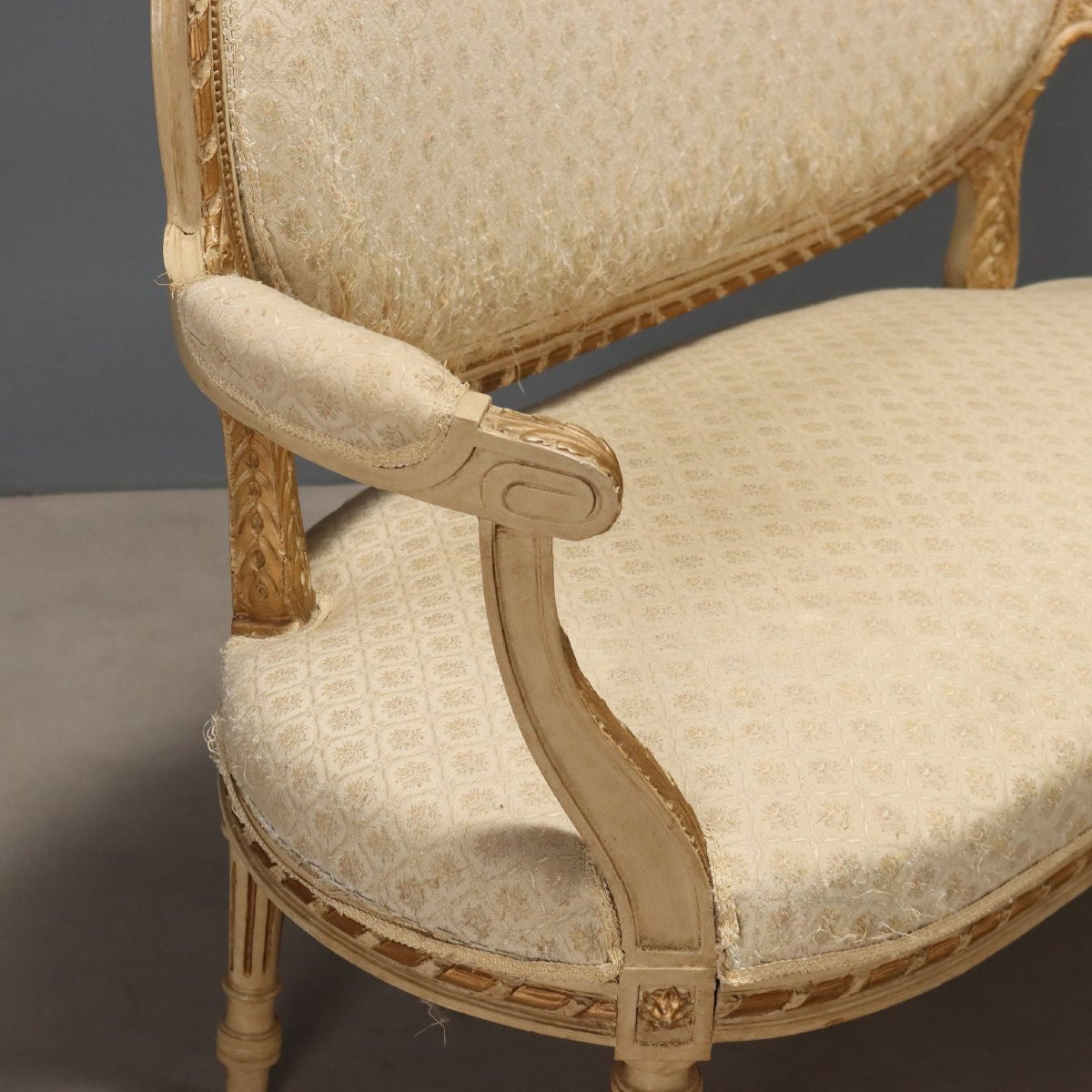 Salottino Neoclassico Italia Fine XIX Secolo-photo-2