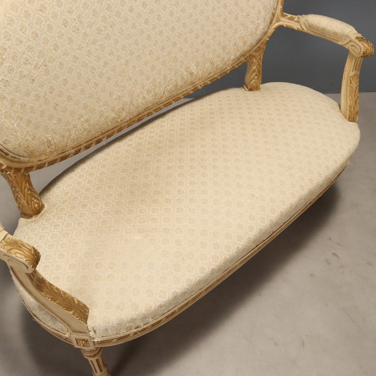 Salottino Neoclassico Italia Fine XIX Secolo-photo-3