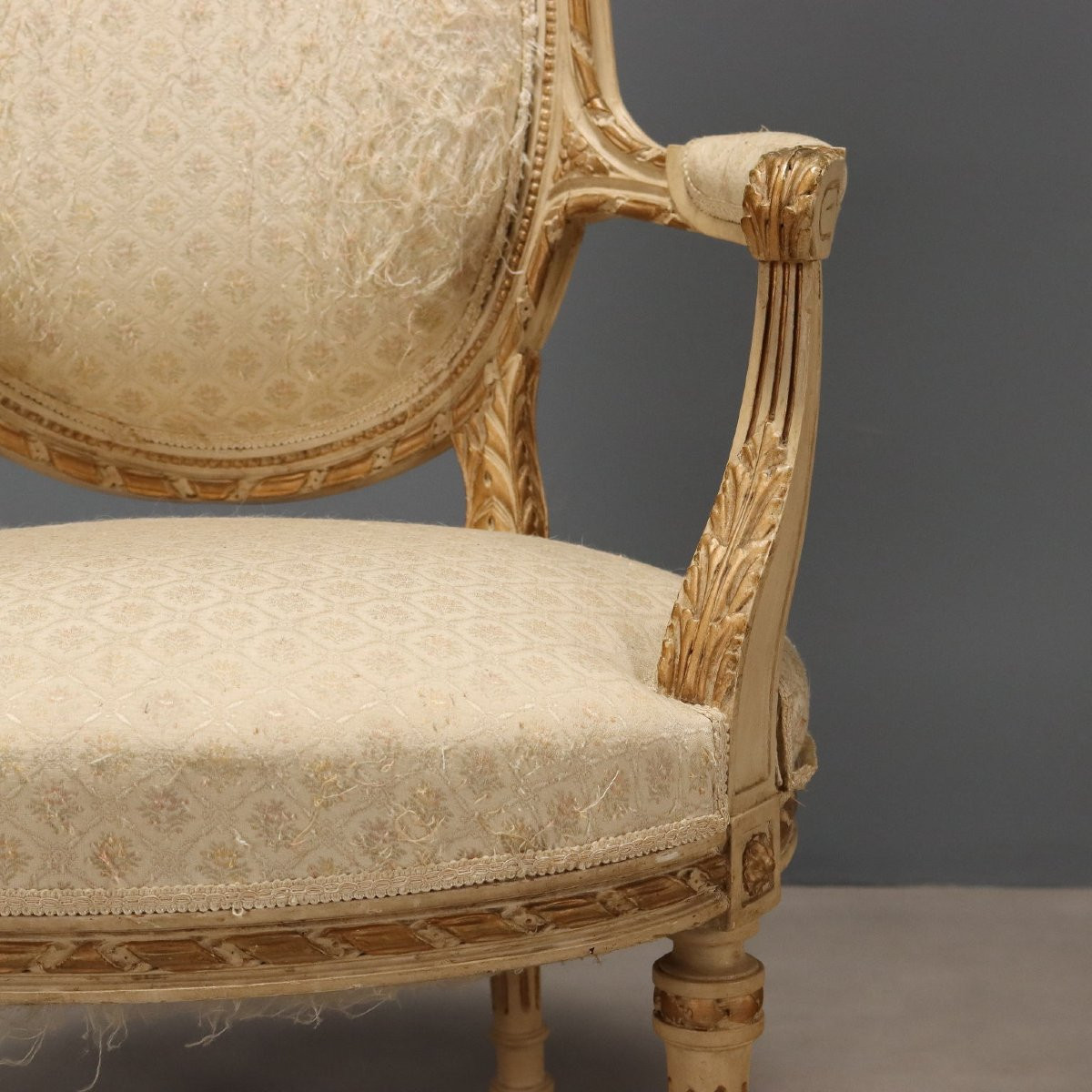 Salottino Neoclassico Italia Fine XIX Secolo-photo-5