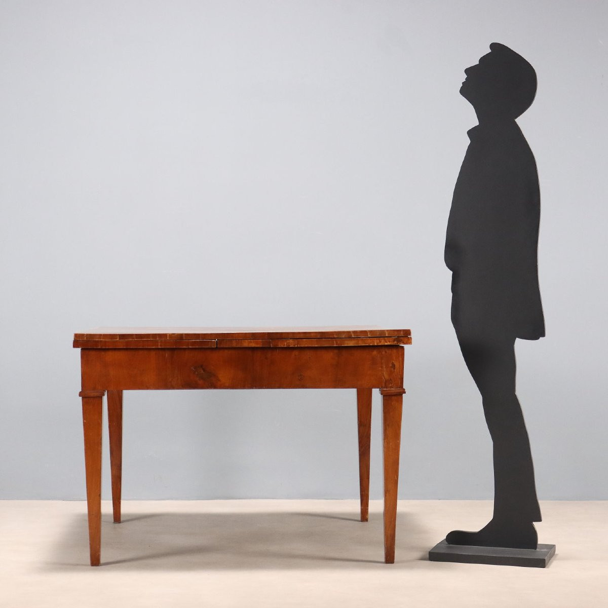 Tavolo Direttorio in Noce Italia Inizio XIX Secolo-photo-2