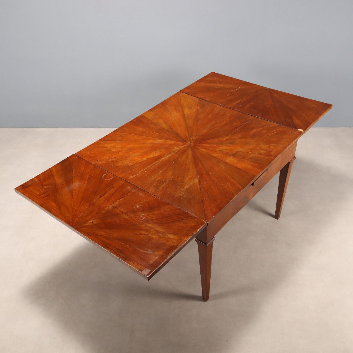 Tavolo Direttorio in Noce Italia Inizio XIX Secolo-photo-3