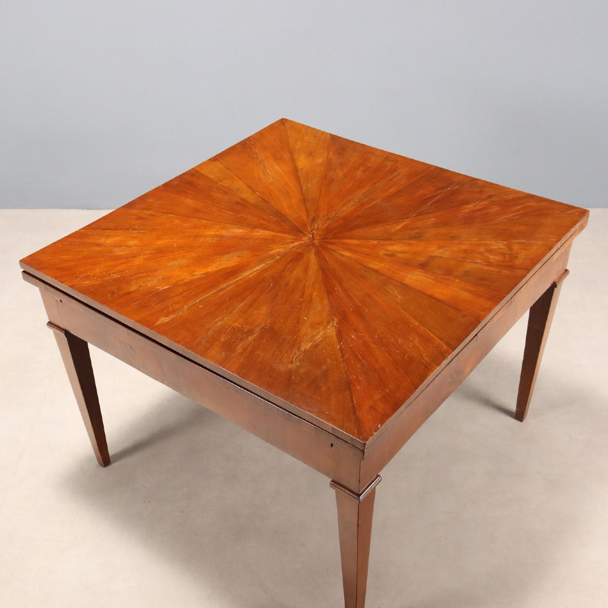 Tavolo Direttorio in Noce Italia Inizio XIX Secolo-photo-5