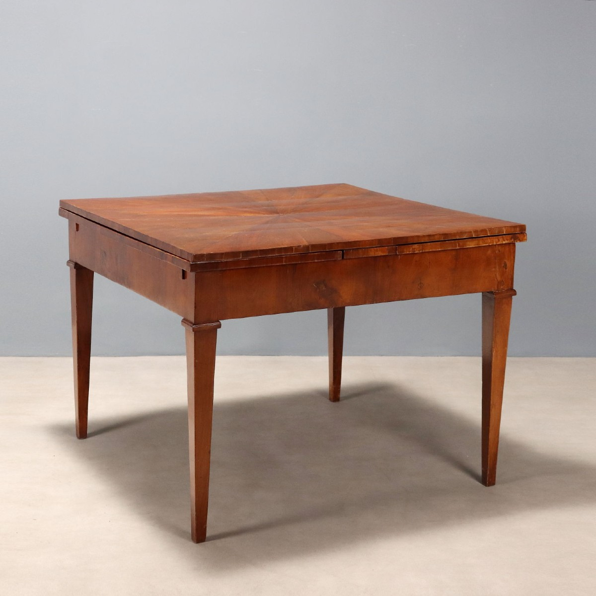 Tavolo Direttorio in Noce Italia Inizio XIX Secolo