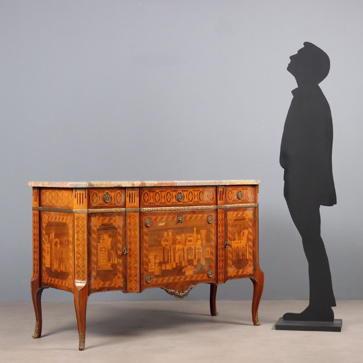 Cassettone in Stile Napoleone III Italia XX Secolo-photo-2