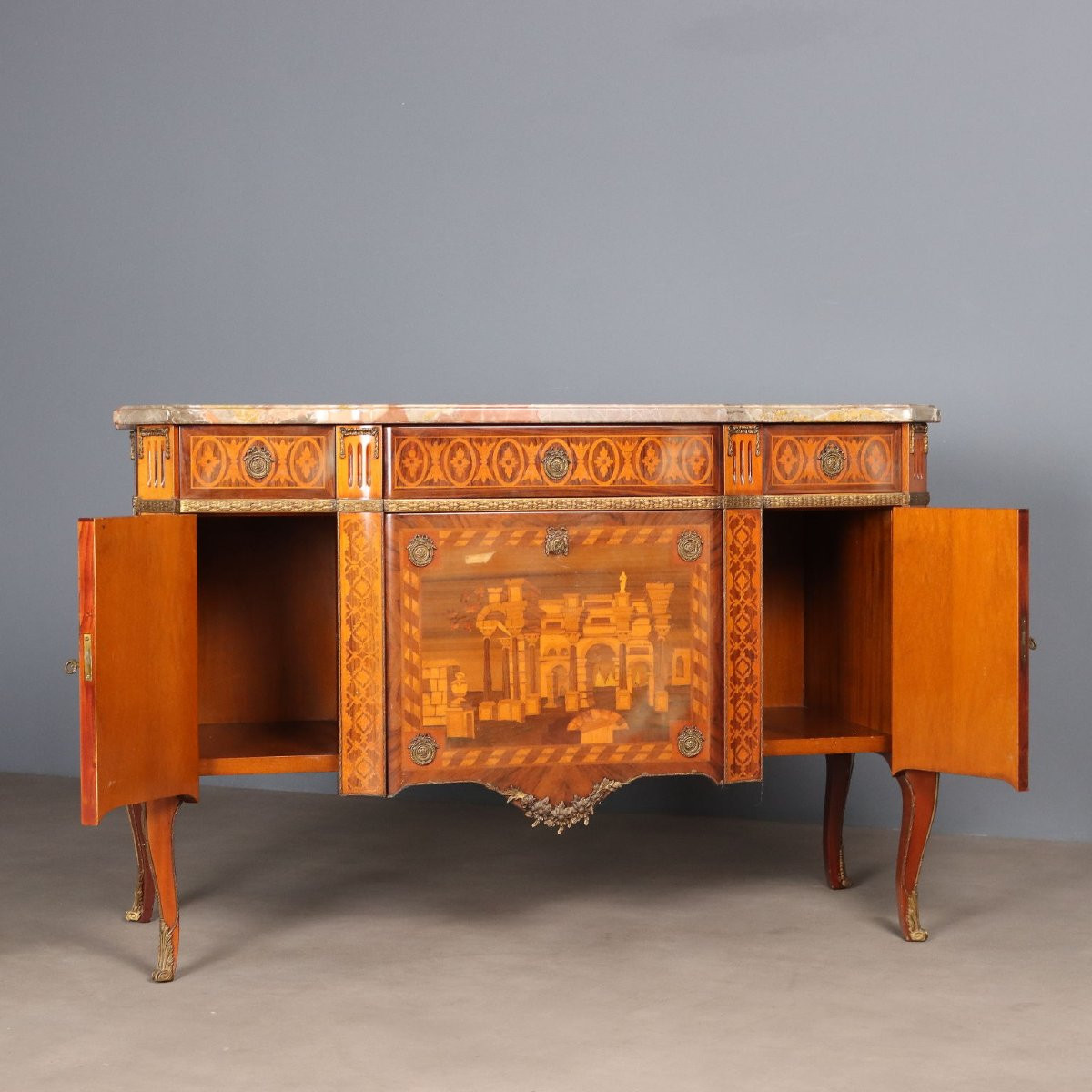 Cassettone in Stile Napoleone III Italia XX Secolo-photo-4