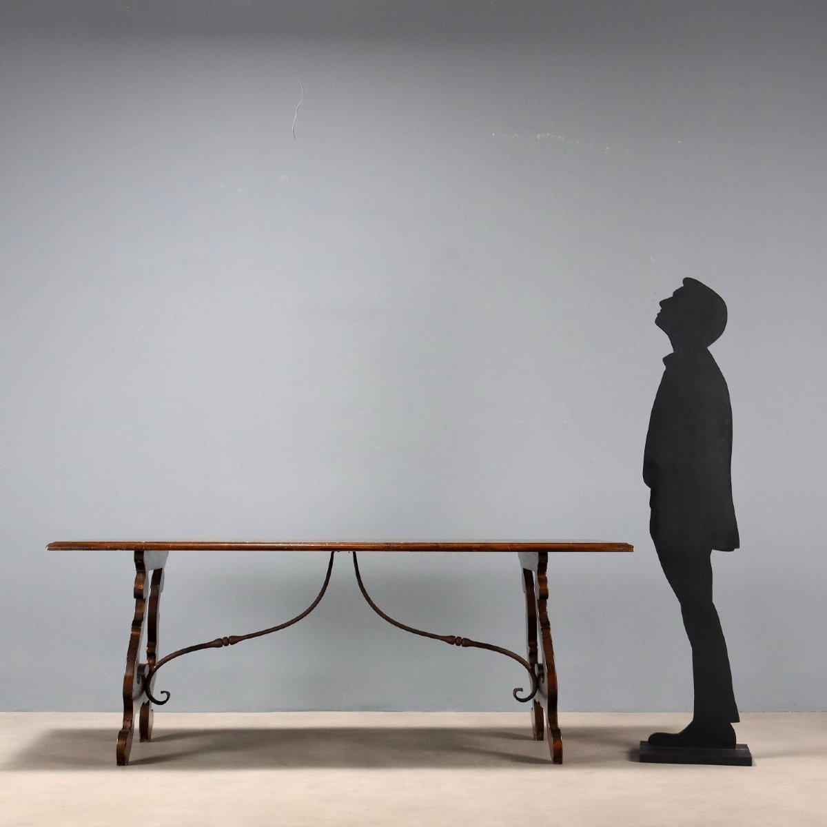 Tavolo in Stile Fratino Italia, inizio XX Secolo-photo-2