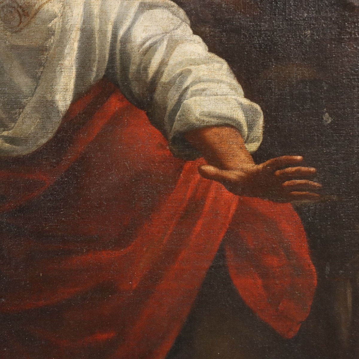 Dipinto La Nascita di Maria Vergine Copia da Simon Vouet-photo-2