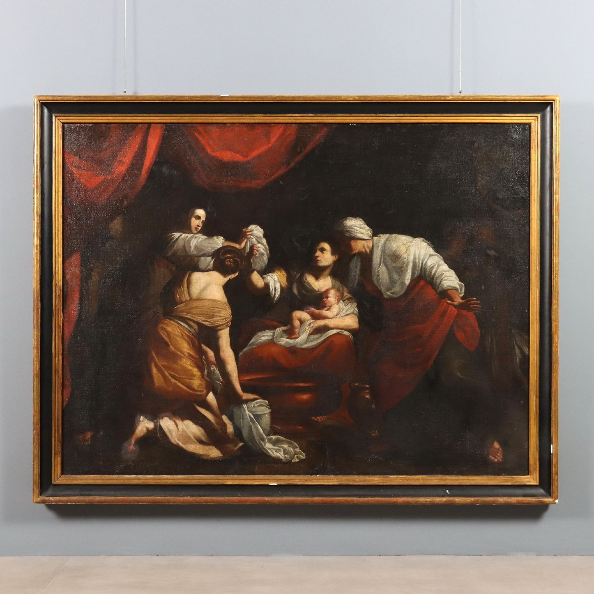 Dipinto La Nascita di Maria Vergine Copia da Simon Vouet