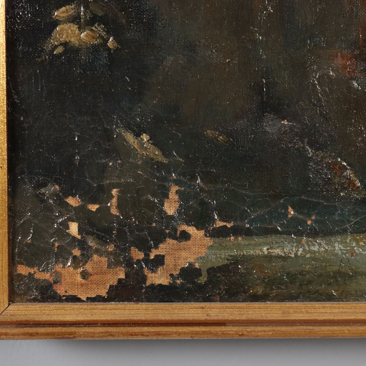 Dipinto di Ludovico Zambeletti 'Val Vogna' XX Secolo-photo-4