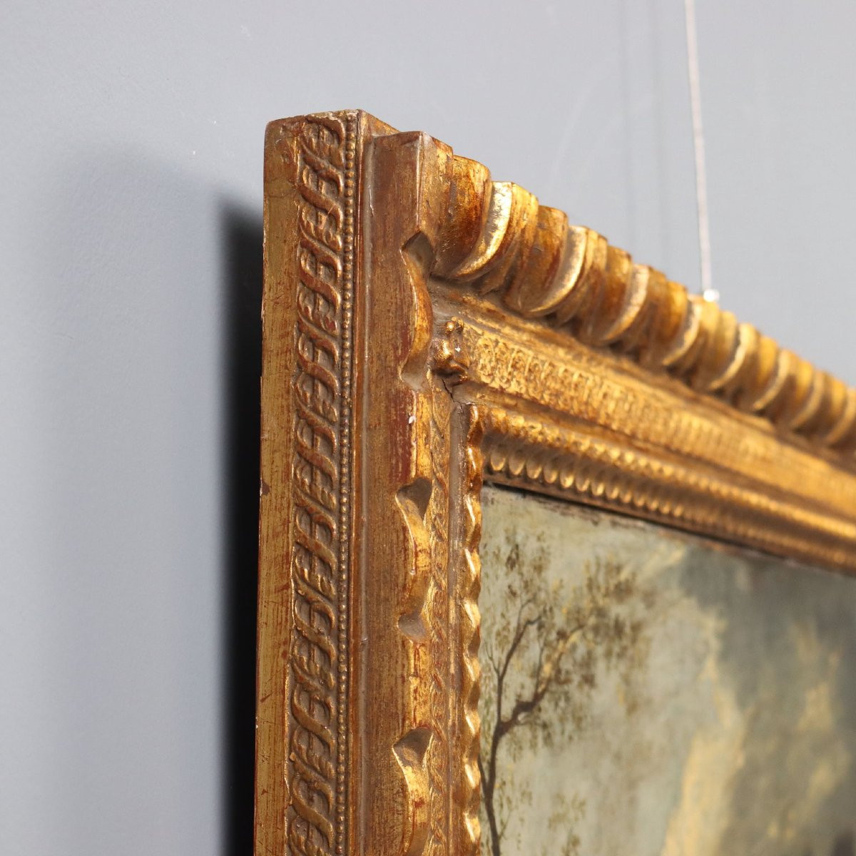 Dipinto Attribuito a Pieter De Witte II Paesaggio con Rovine Classicheggianti-photo-4