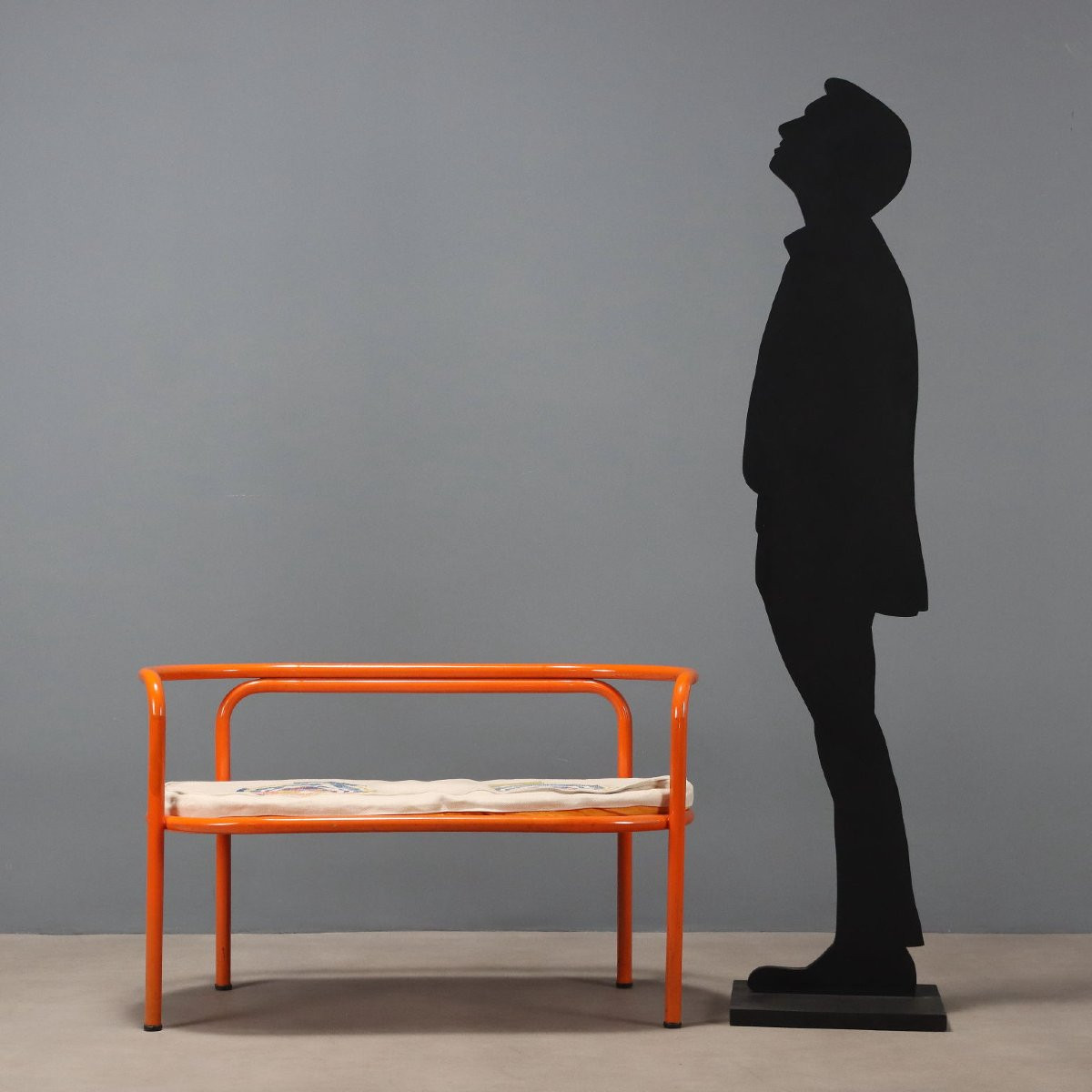 Divanetto 'Locus Solus' di Gae Aulenti per Poltronova Anni 70-photo-2