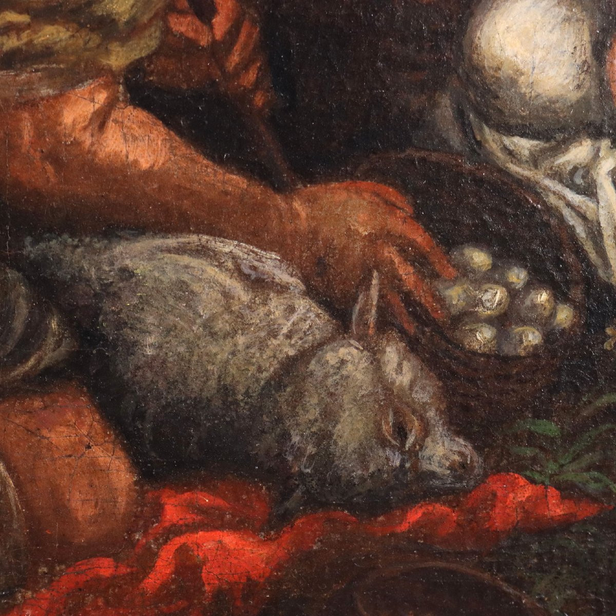 Dipinto della Bottega di Francesco Bassano Natività XVI secolo-photo-1