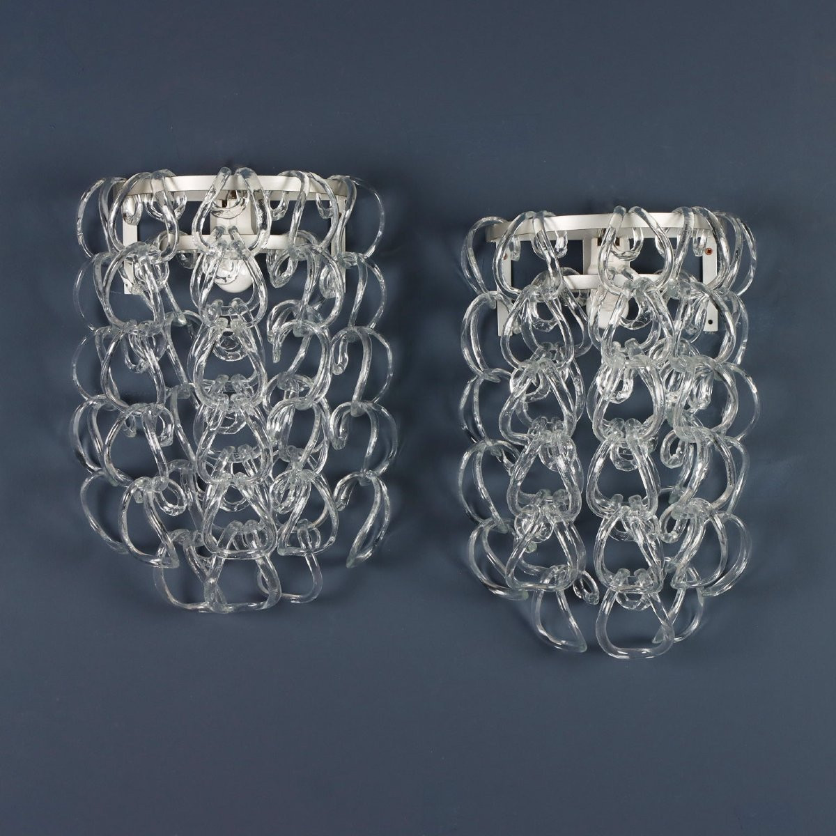 Lampade a parete 'Giogali' di Angelo Mangiarotti Produzione Vistosi-photo-3