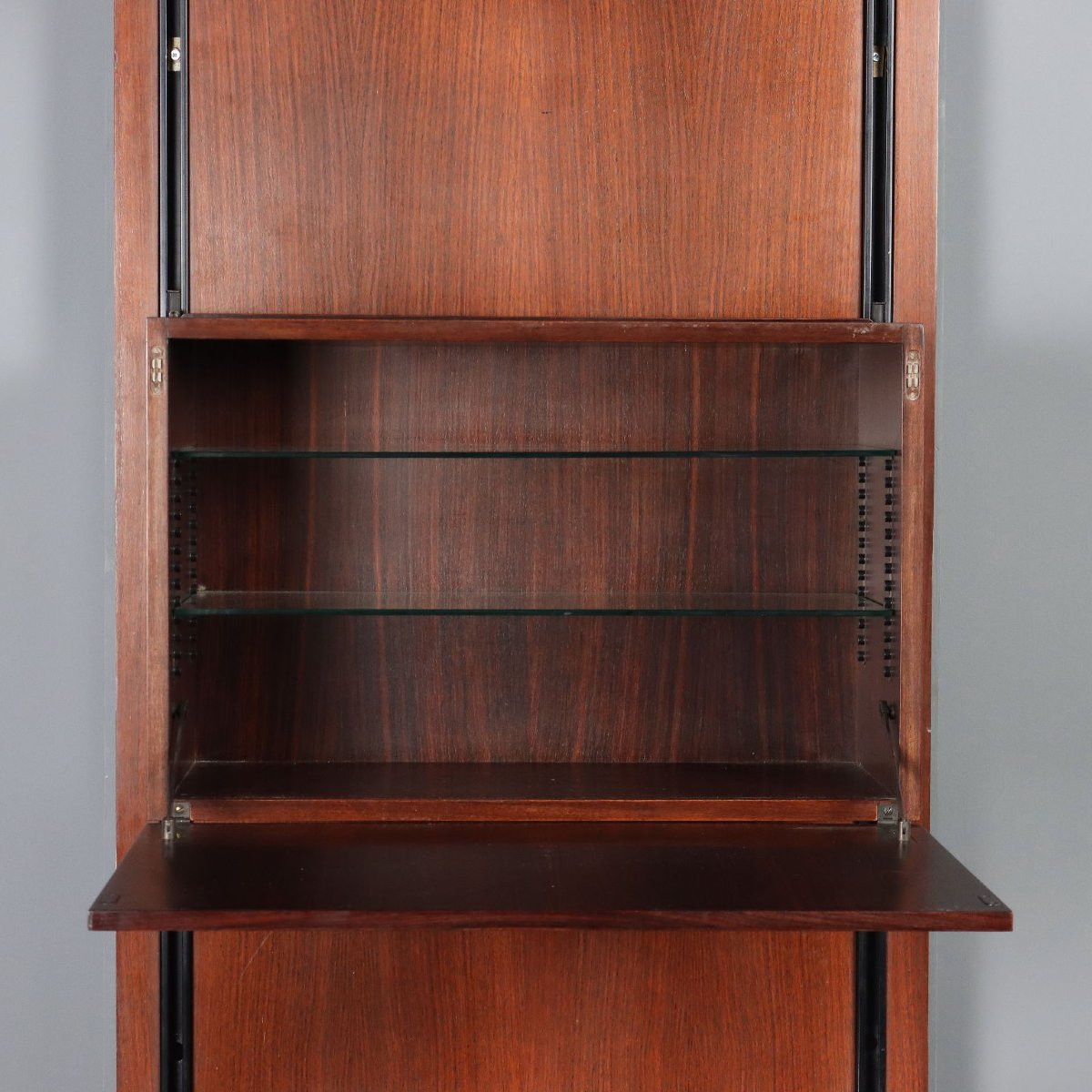 Libreria 'E22' di Osvaldo Borsani per Tecno Anni 60-photo-4