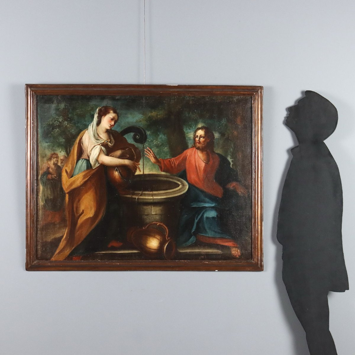 Dipinto Gesù e la Samaritana al Pozzo-photo-2