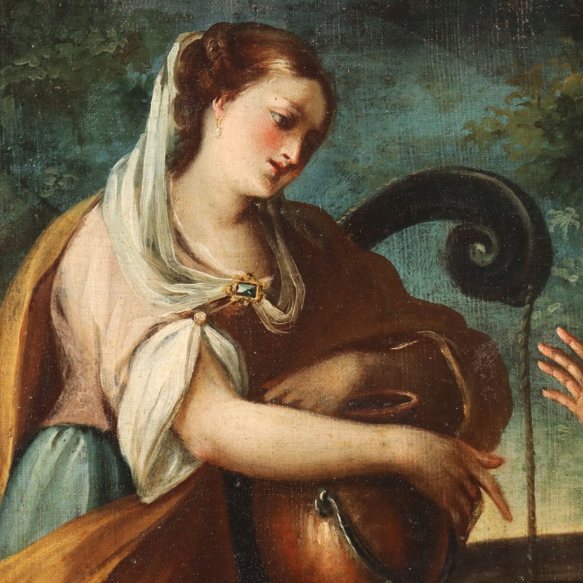 Dipinto Gesù e la Samaritana al Pozzo-photo-4