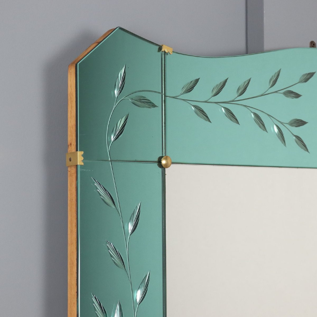 Specchiera con Consolle Anni 50-60-photo-4