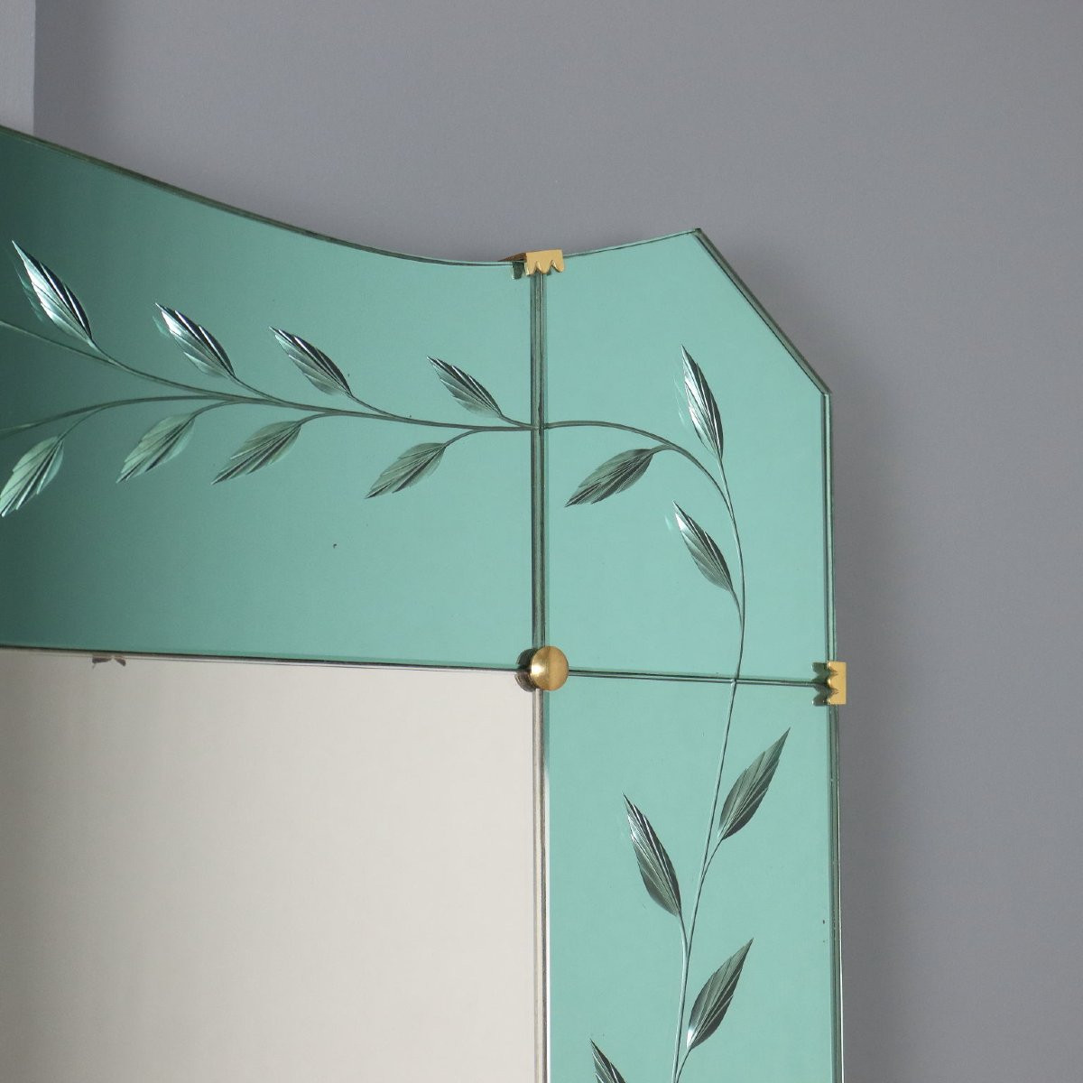 Specchiera con Consolle Anni 50-60-photo-2