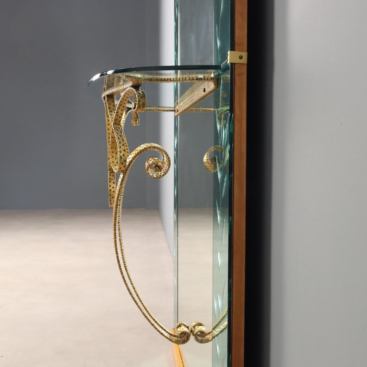 Specchiera con Consolle Anni 50-60-photo-7