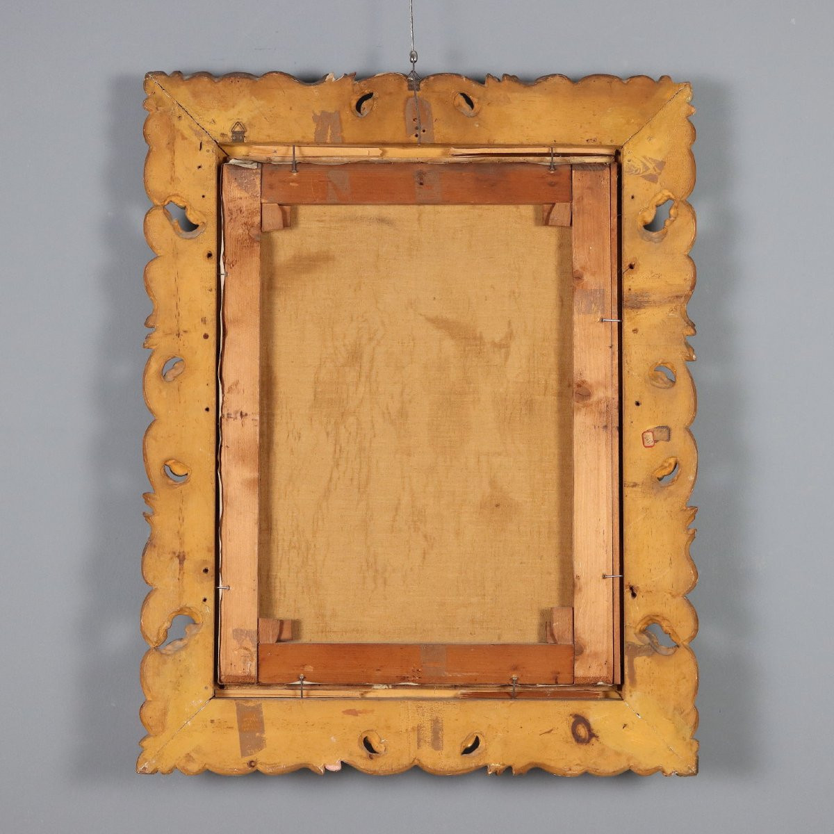 Dipinto di Adolfo Dumini La Preparazione per il Mercato-photo-7