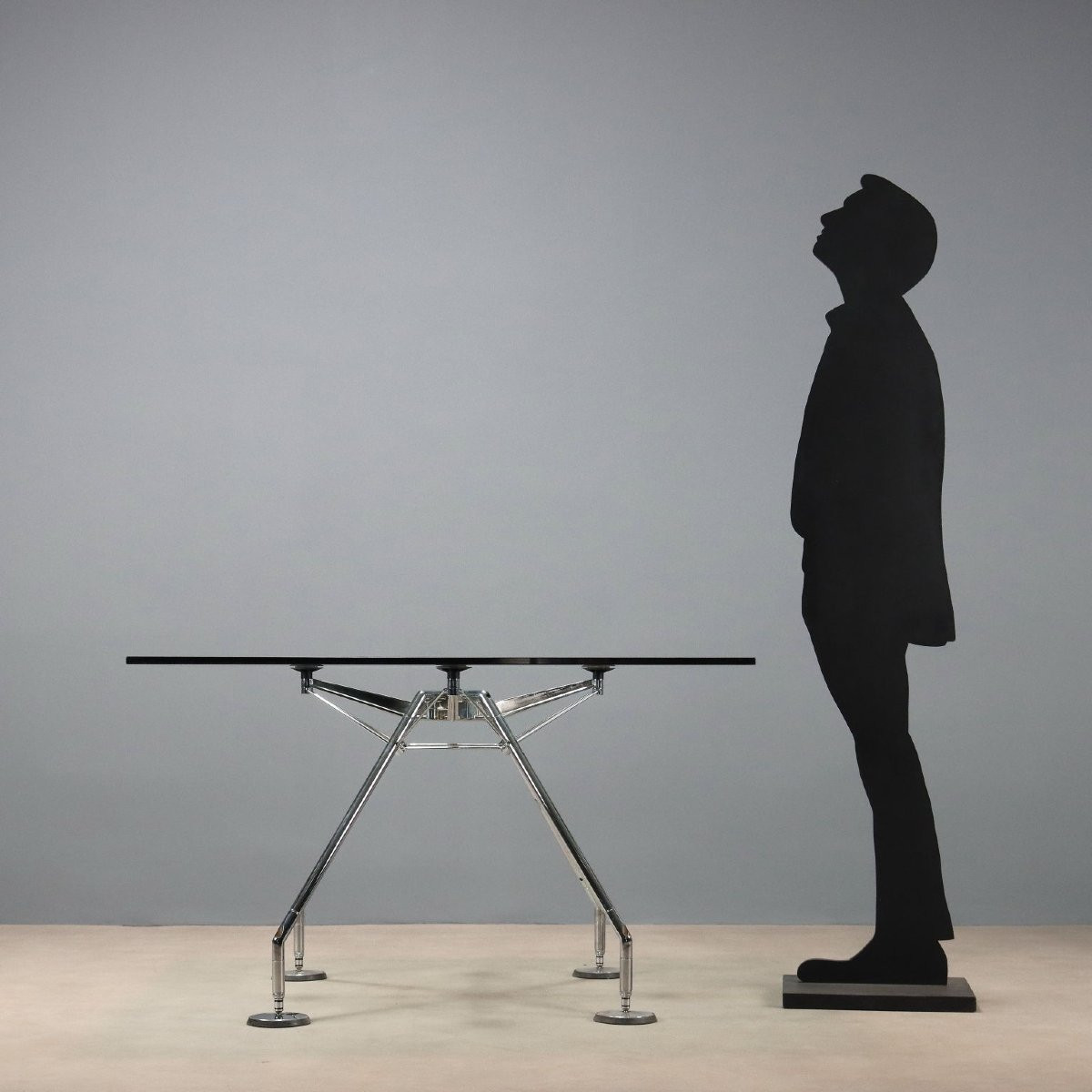 Tavolo 'Nomos' di Norman Foster per Tecno Anni 90-photo-2