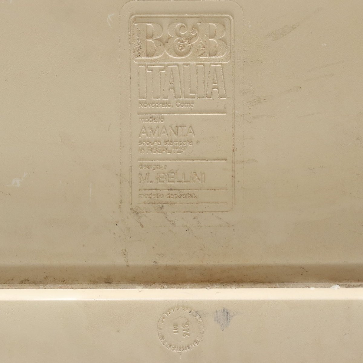 Tre Poltrone 'Amanta' di Mario Bellini Produzione B&B Italia Anni 70-photo-8