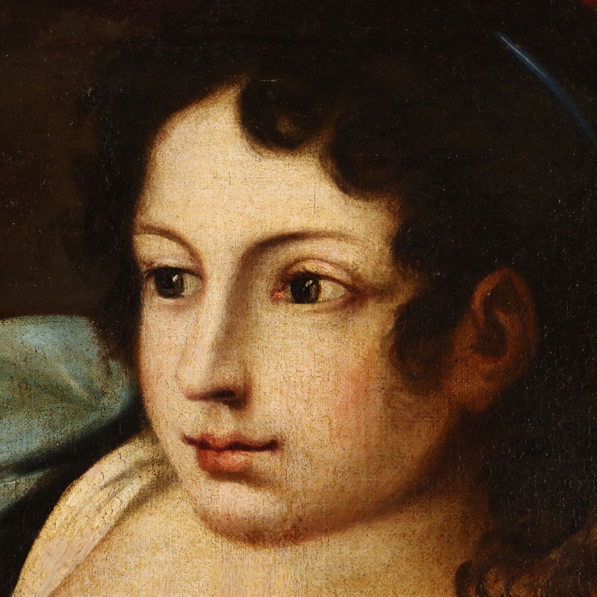 Dipinto Allegoria della Carità Seguace di Carlo Cignani-photo-4