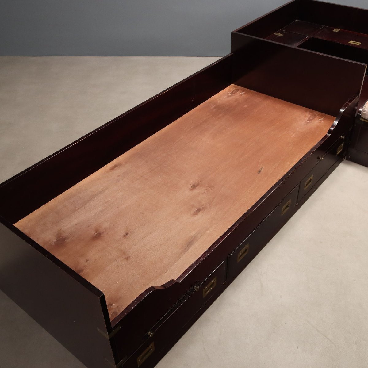 Letto Singolo in Stile Marina Inglese Italia, XX Secolo-photo-3