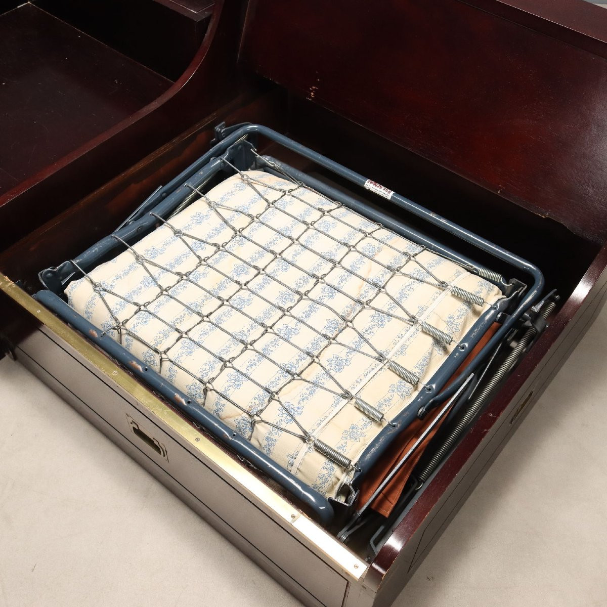 Letto Singolo in Stile Marina Inglese Italia, XX Secolo-photo-8