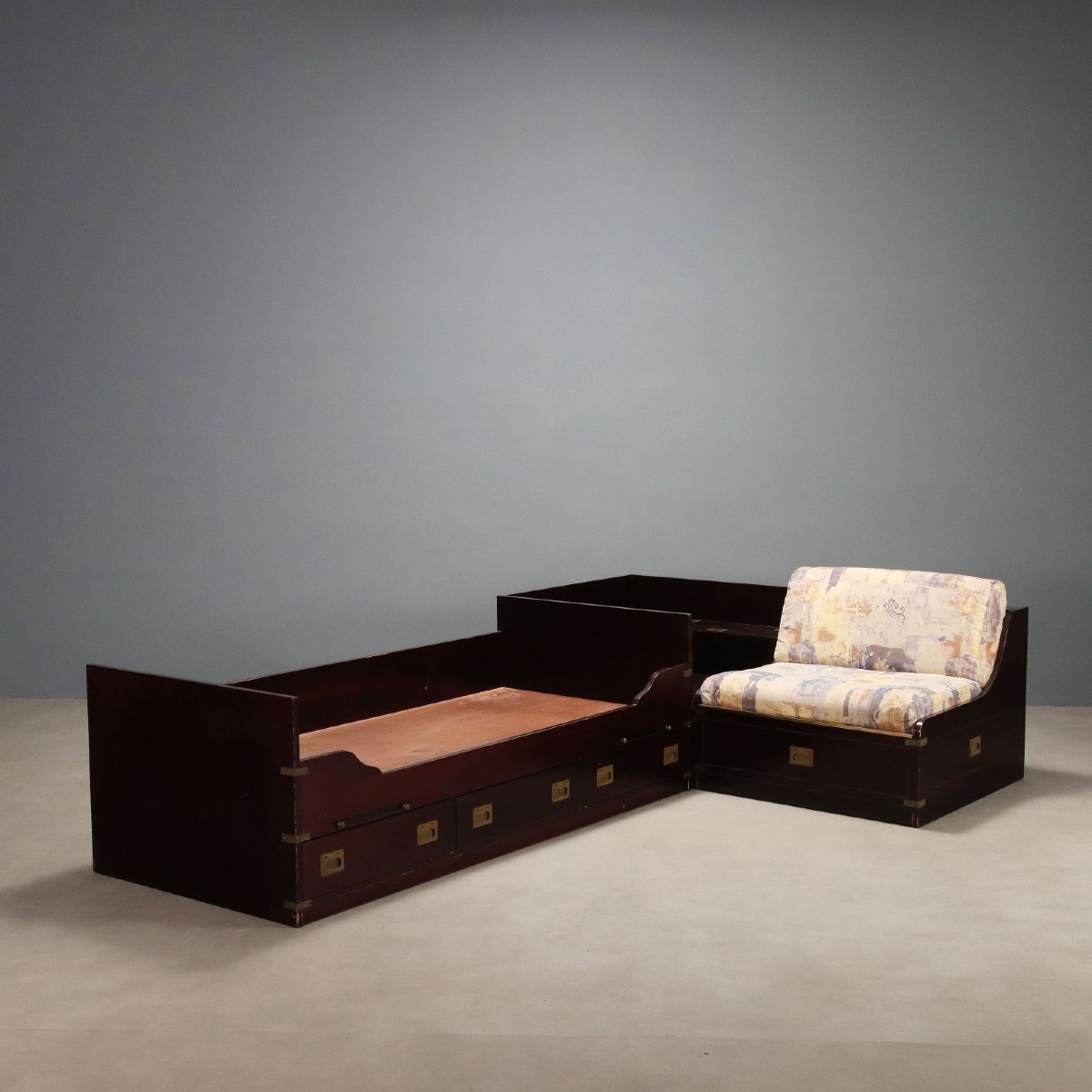 Letto Singolo in Stile Marina Inglese Italia, XX Secolo