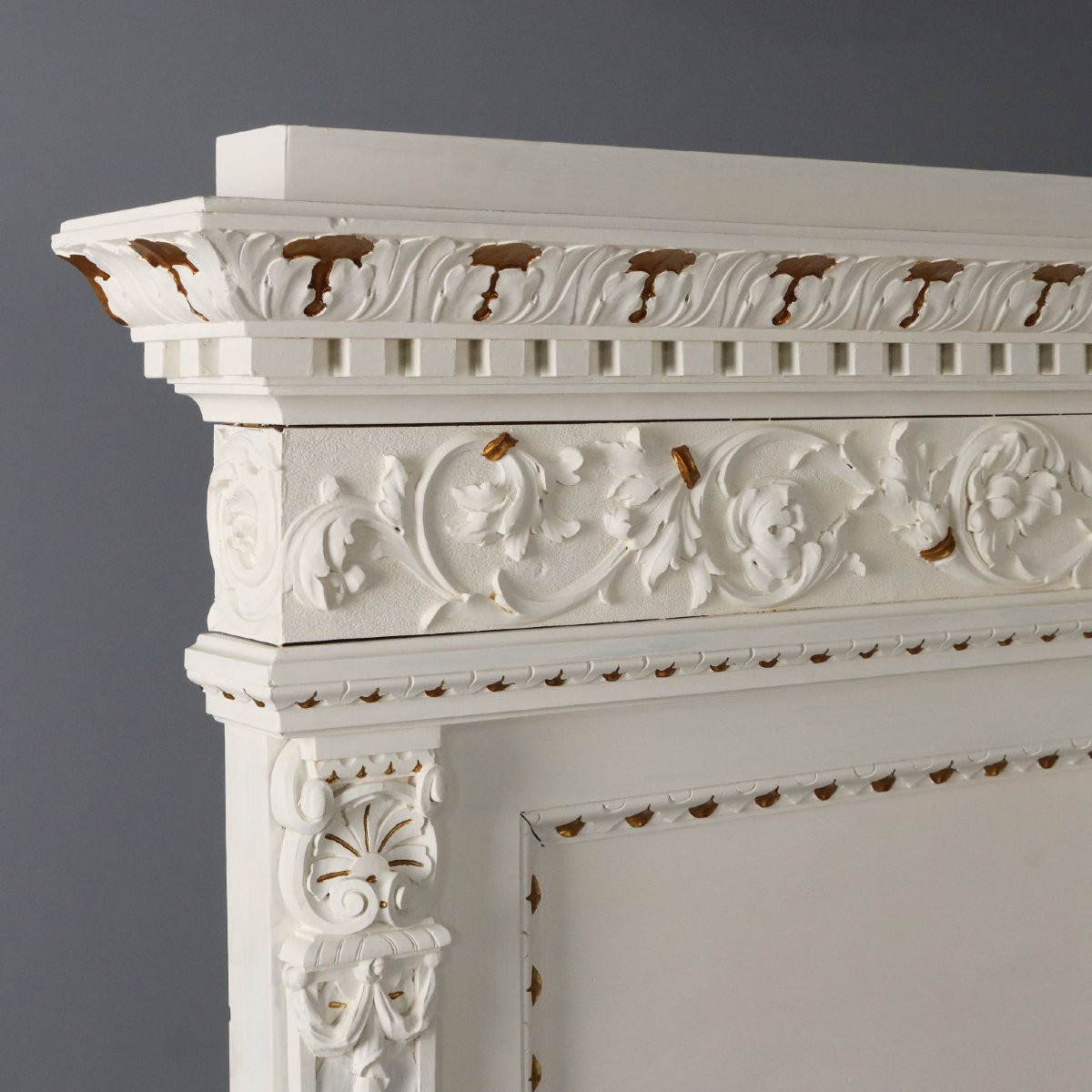 Letto in Stile Neorinascimento Italia Metà XX Secolo-photo-3