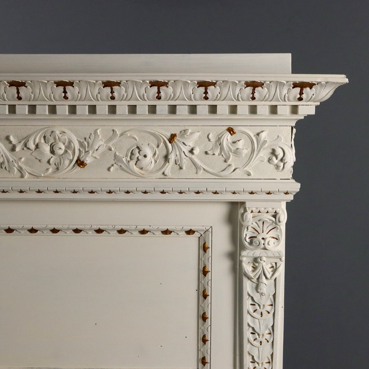 Letto in Stile Neorinascimento Italia Metà XX Secolo-photo-4