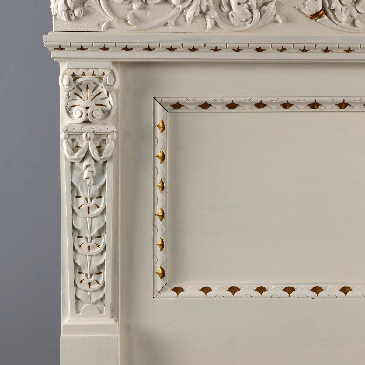 Letto in Stile Neorinascimento Italia Metà XX Secolo-photo-1