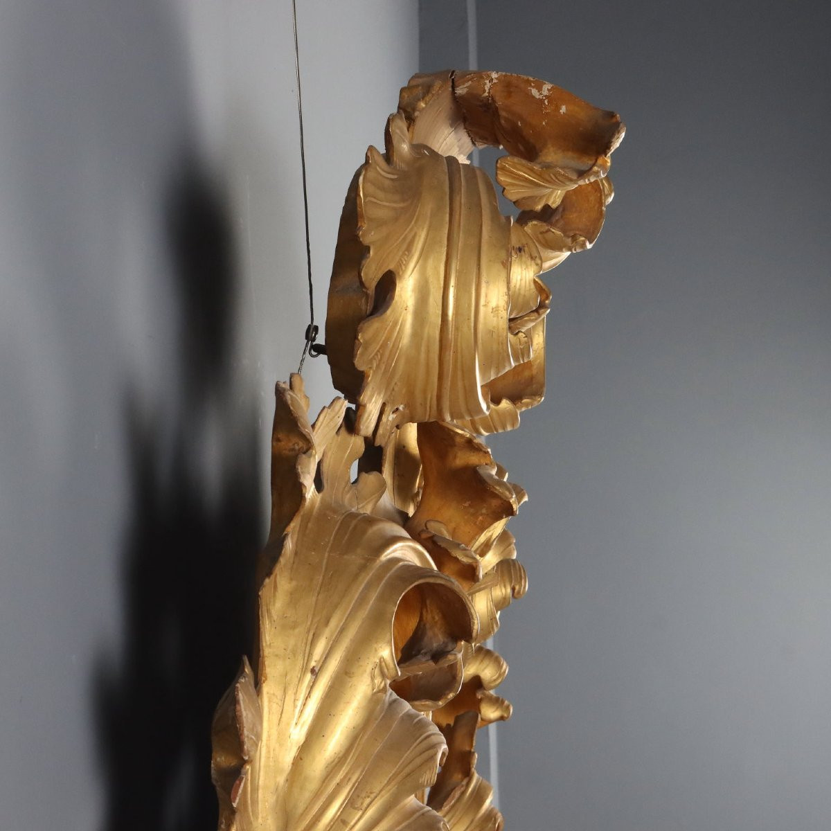 Grande Specchiera in Stile Barocco Italia XIX Secolo-photo-7