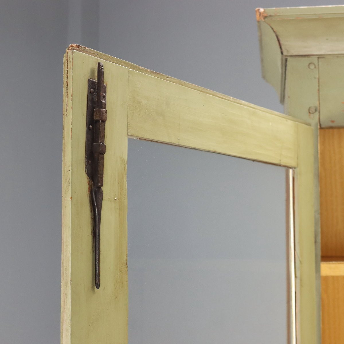 Armadio Direttorio in Noce Laccato e Dipinto Italia Inizio XIX Secolo-photo-6