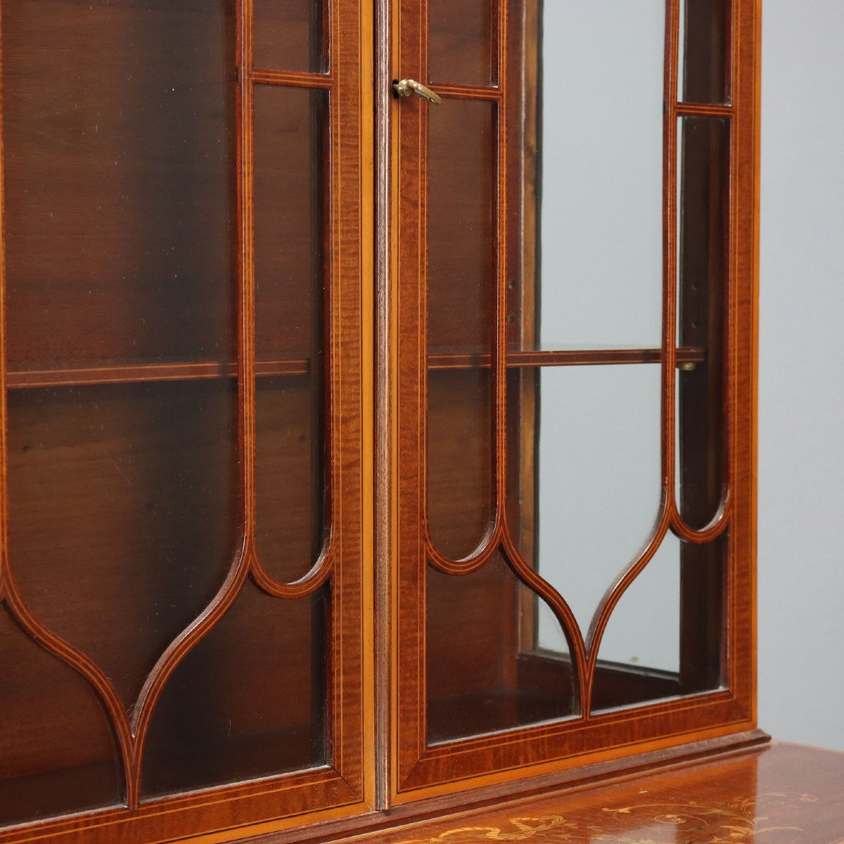 Vetrina in Stile Neoclassico Inghilterra Inizio XX Secolo-photo-2