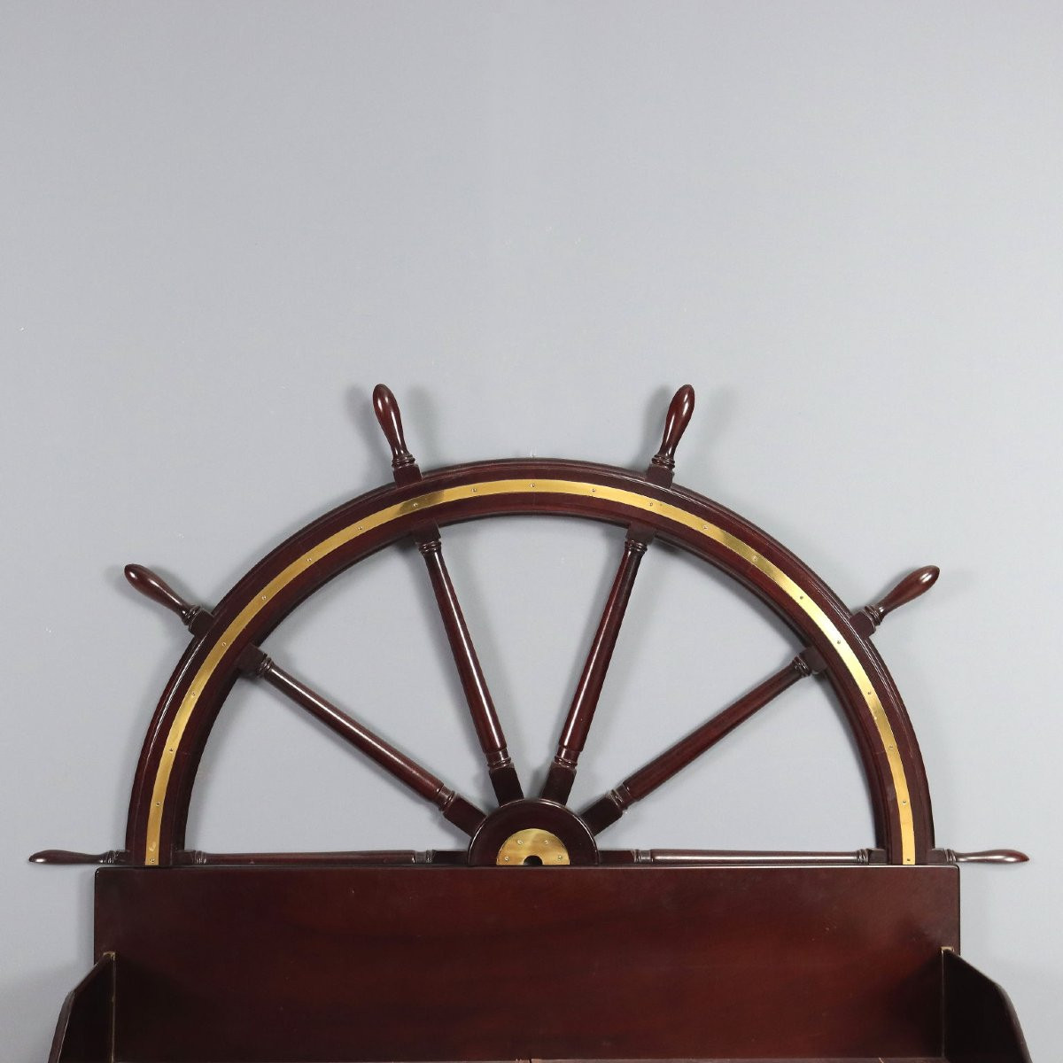 Letto Matrimoniale in Stile Marina Italia XX Secolo-photo-3