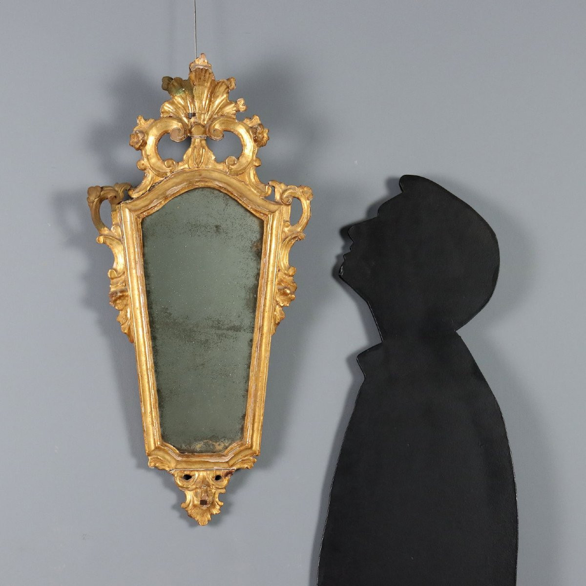 Gruppo di Quattro Ventoline in Legno Intagliato e Dorato Francia XVIII Secolo-photo-2