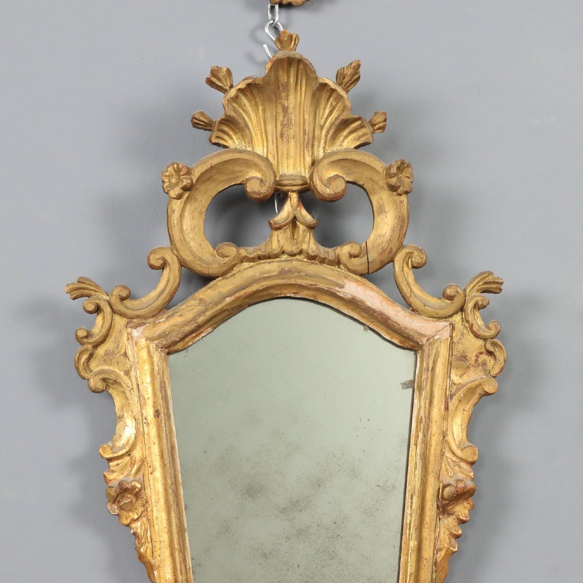 Gruppo di Quattro Ventoline in Legno Intagliato e Dorato Francia XVIII Secolo-photo-3