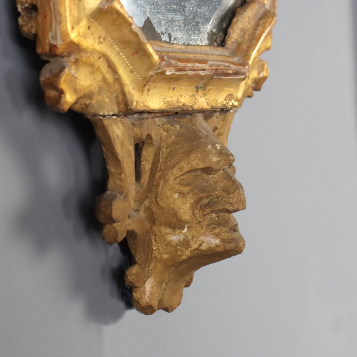 Gruppo di Quattro Ventoline in Legno Intagliato e Dorato Francia XVIII Secolo-photo-7