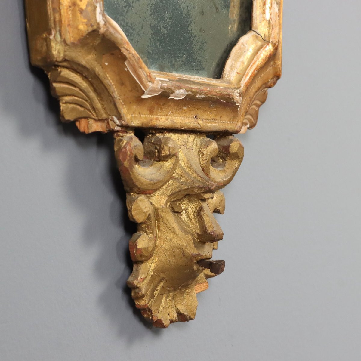 Gruppo di Quattro Ventoline in Legno Intagliato e Dorato Francia XVIII Secolo-photo-8