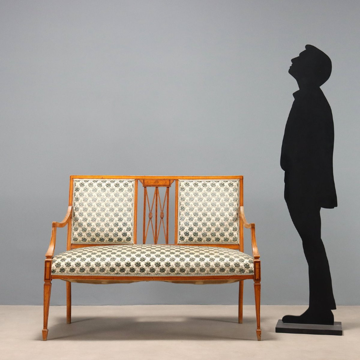 Divanetto Vittoriano in Mogano Inghilterra Metà XIX Secolo-photo-2