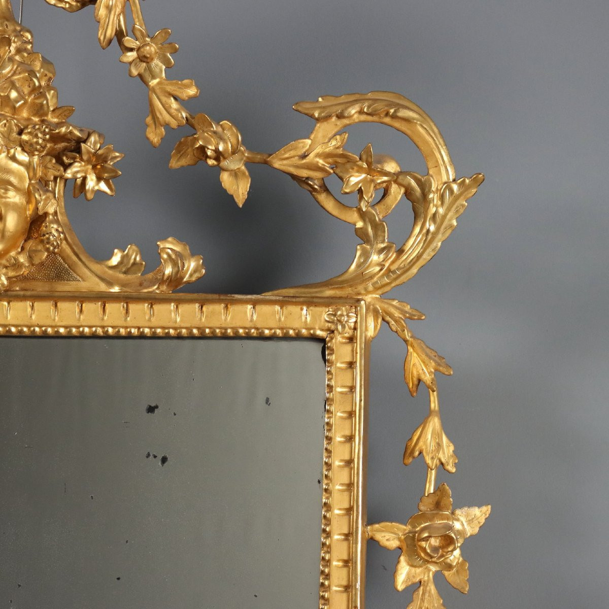 Specchiera in Stile Neoclassico Toscana Metà XIX Secolo-photo-2