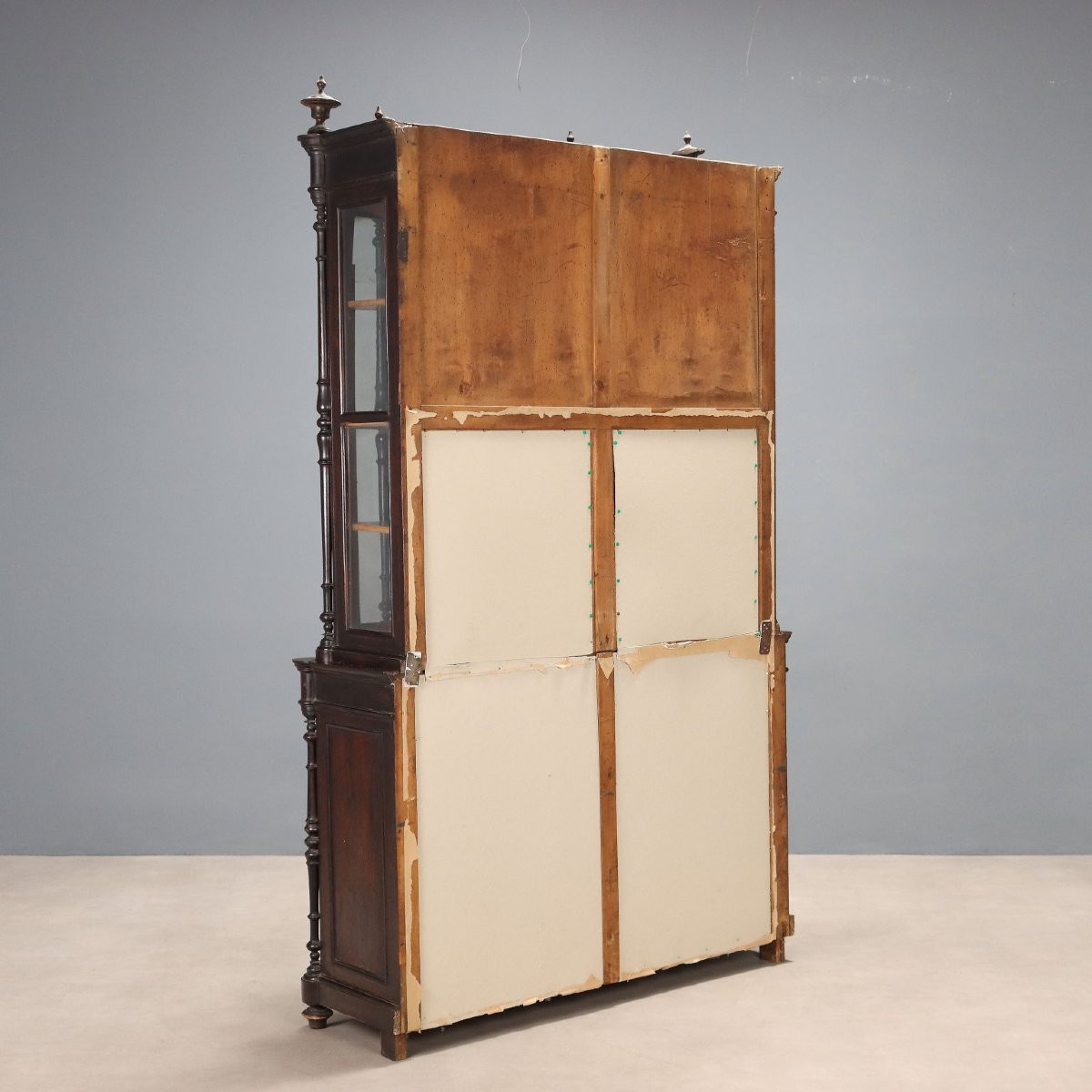 Libreria in Palissandro e Filettature in Bois de Rose Italia, metà XIX Secolo-photo-8