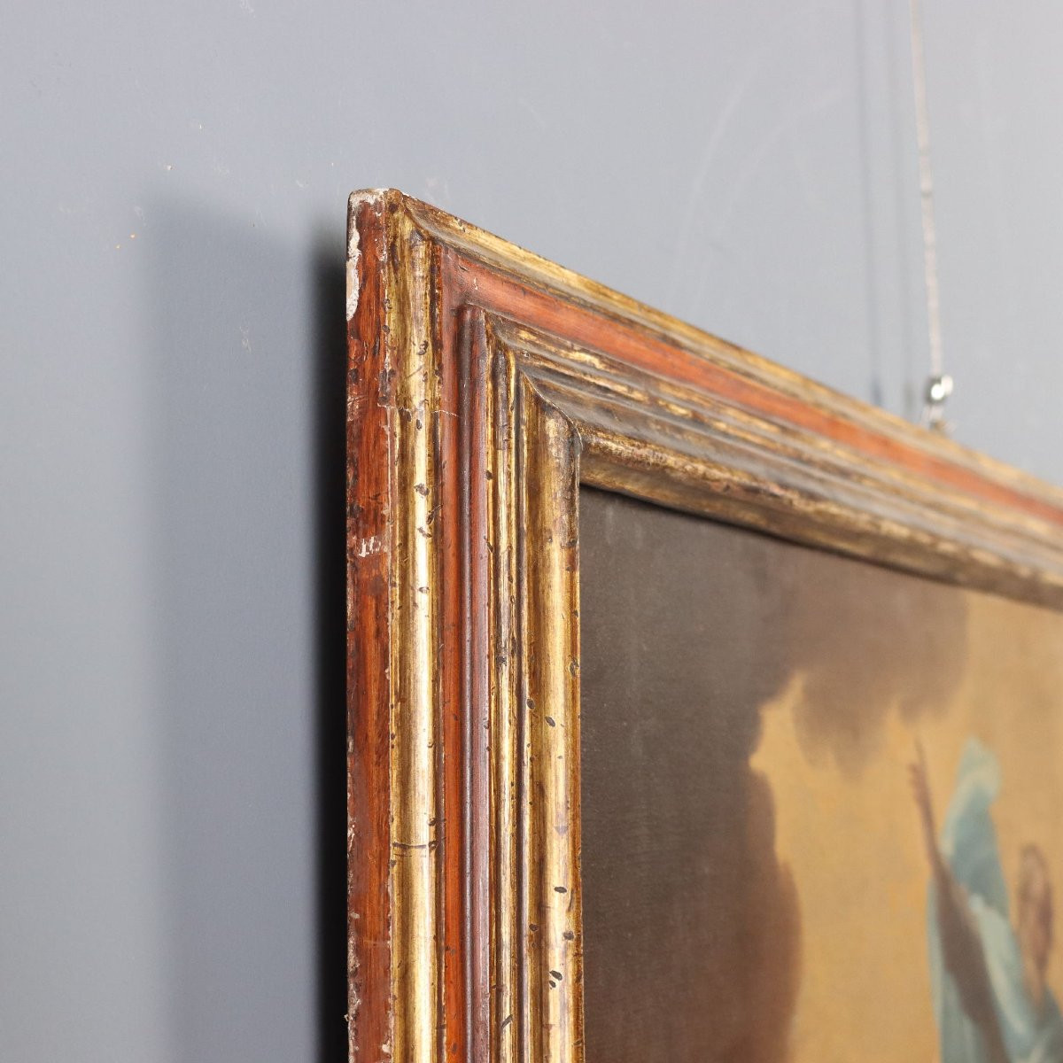 Dipinto La Nascita di Maria Vergine  XVIII Secolo-photo-6